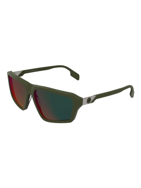 Canada Goose Canada Goose Green Multilayer Square Men's Sunglasses GC25627SE 318 62