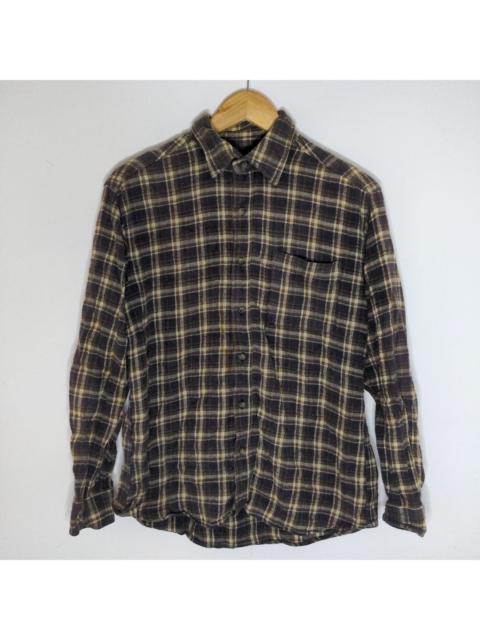 Converse Y2K Shirt Mens Medium Flannel Long Sleeve Button Up