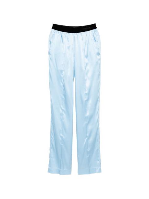 TOM FORD Pajama silk trousers