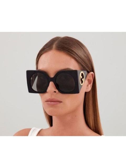 GUCCI NEW GUCCI GG1254S 001 SUNGLASSES WOMEN BLACK EYEWEAR