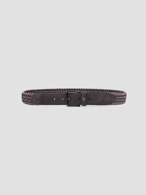 Paul & Shark ELASTIC BELT WITH SUEDE TRIMS