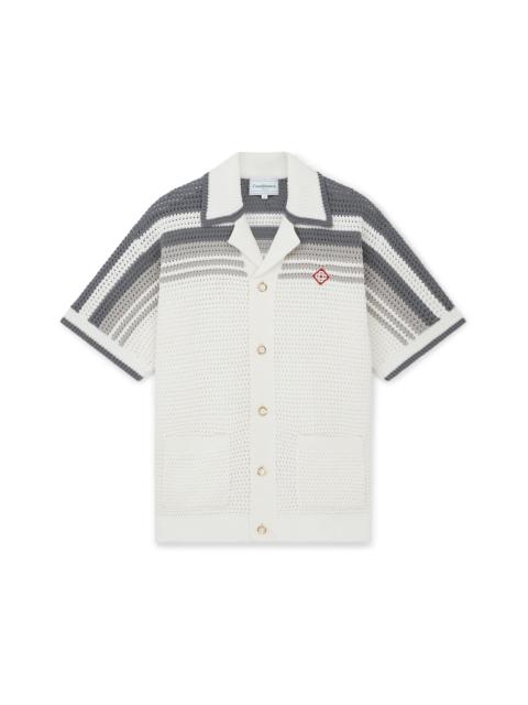 CASABLANCA Tennis Crochet Shirt | Casablanca Paris