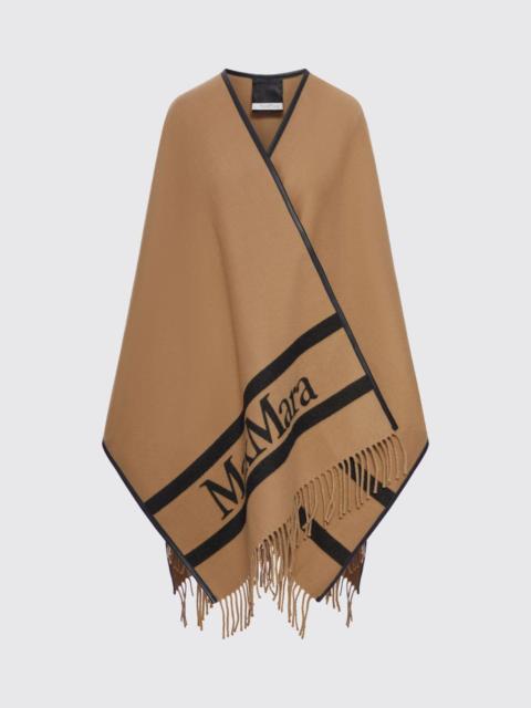 Max Mara Max Mara Women Wool Cape With Logo Max Mara