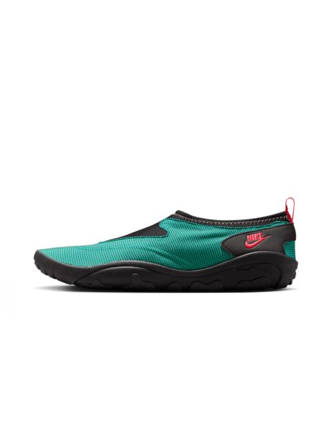 Nike Aqua Turf "Turbo Green Black Washed Coral Team Scarlet"