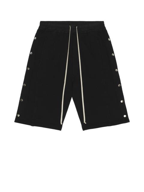 Rick Owens DRKSHDW PUSHER SHORTS (BLACK)