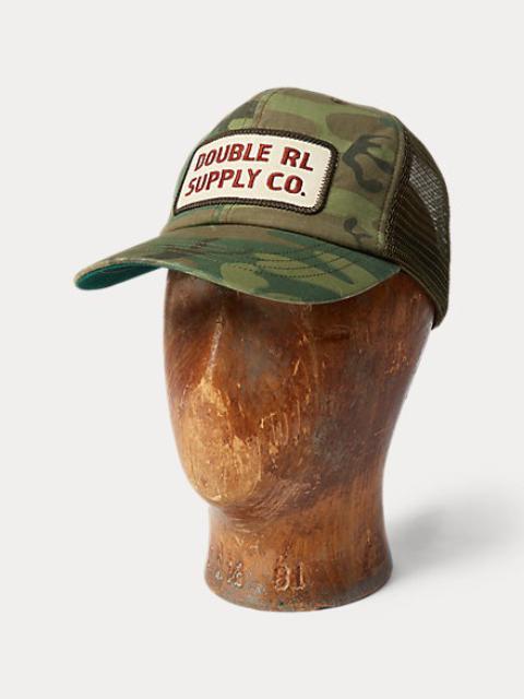 Other Designers Polo Ralph Lauren - Double RLL Ralph Lauren Camo Mesh-Back Trucker Cap