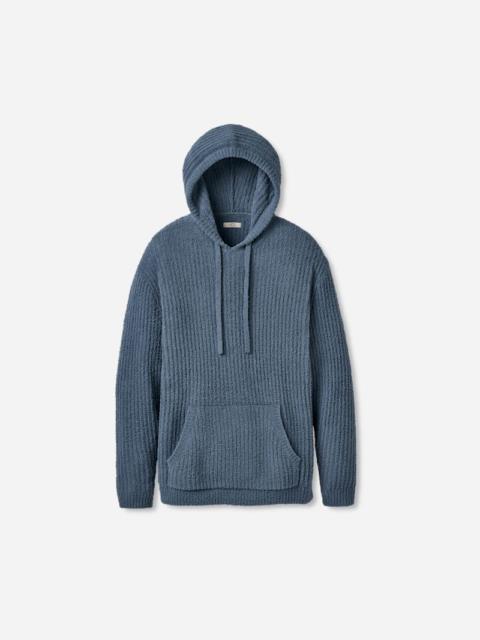 UGG ® Men's Finnegan Hoodie Rib Polyester Tops in Dark Wave