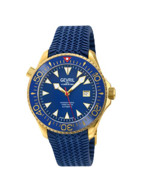 Other Designers Gevril Hudson Yards Automatic Black Dial Men's Watch 48805R