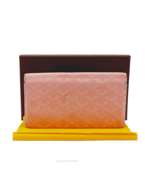 Goyard Goyard Richelieu Long Wallet - Pink Goyardine