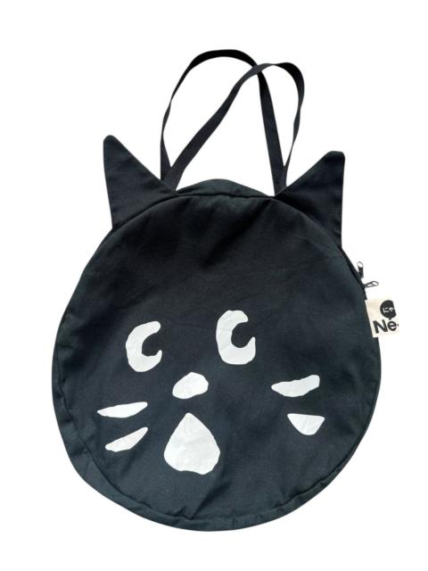 Other Designers Ne-Net - Vintage Nenet Cat Black Tote Bag By Issey Miyake