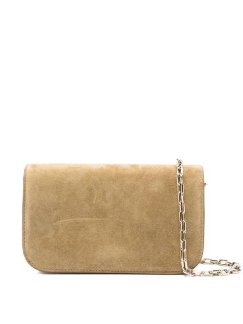 Christian Louboutin Christian Louboutin Paloma Suede Leather Clutch