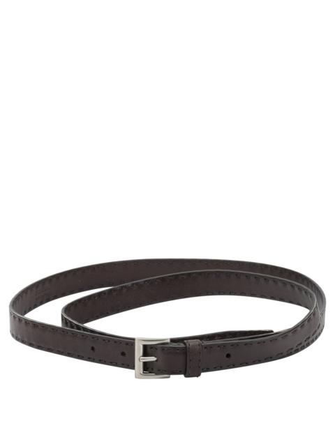 Prada Prada Leather Belt Brown Women