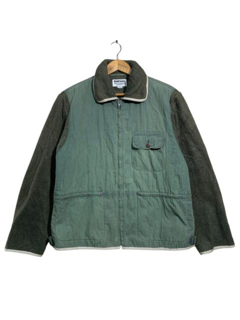 Other Designers Japanese Brand - 🔥BARTACKS SPLIT FLEECE/NYLON WORKERS JACKET
