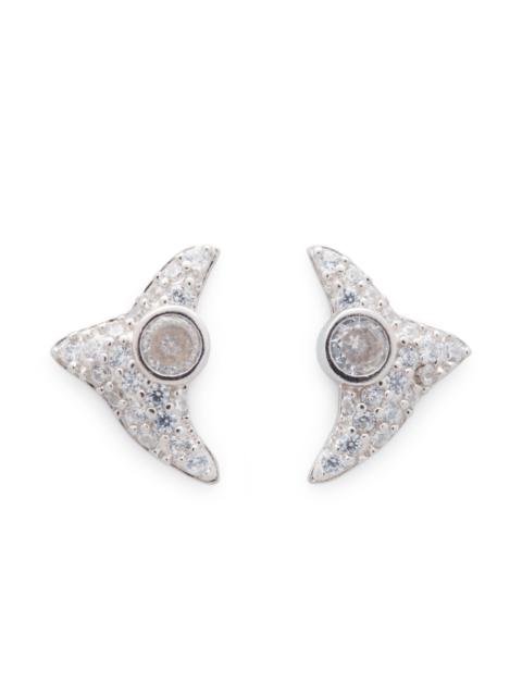 Collina Strada CRYSTAL CLEAR TRIGON STUDS