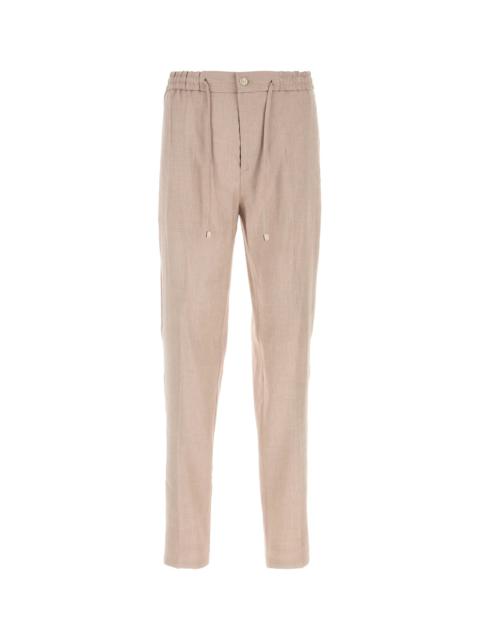 Etro Sand linen blend pant
