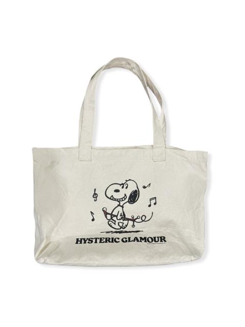 Hysteric Glamour Vintage 2012 Hysteric Glamour X Peanuts Snoopy Tote Bags