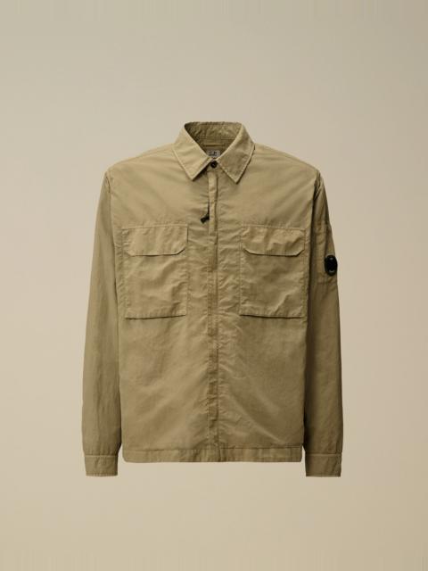 C.P. Company Flatt Nylon Lens Zipped Overshirt
