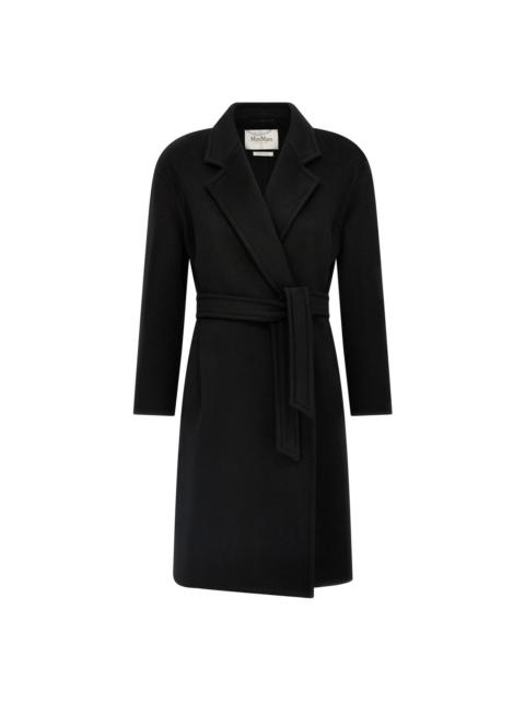 Max Mara MAX MARA Melinda Black Cashmere Long Coat New & Authentic (W