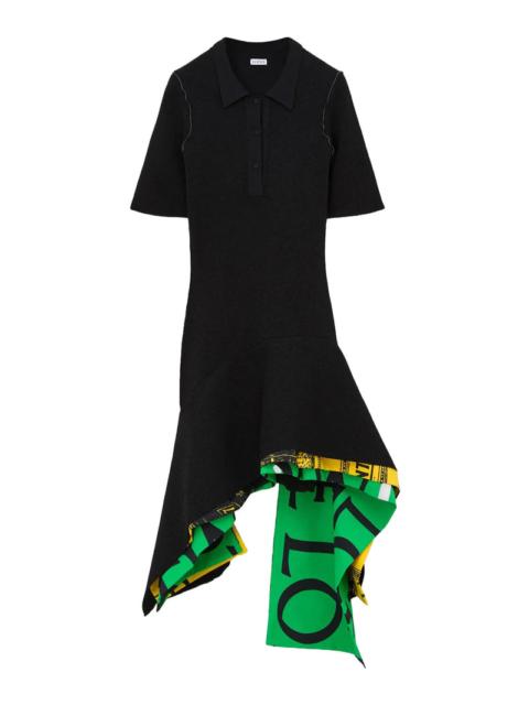 Loewe Loewe Women Asymmetric Dress With Multi-Layered Hem