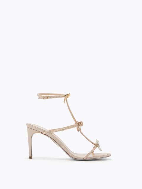 RENE CAOVILLA CATERINA GOLD SANDAL 80