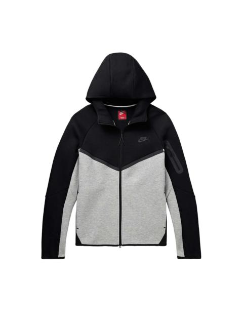 Nike Nike Sportswear Tech Fleece Windrunner 'Black/Dark Grey Heather'