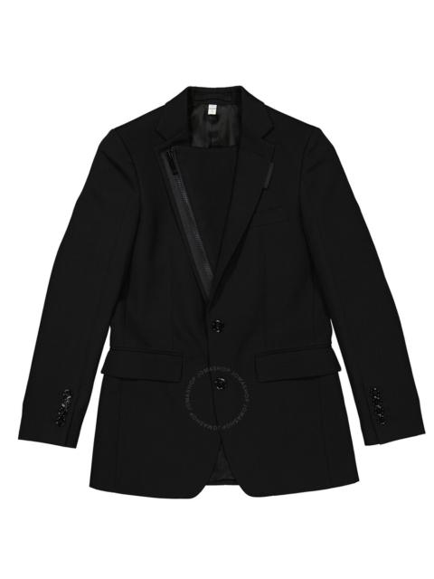 Burberry Burberry Ladies Black Tailored Single-Breasted Blazer Jacket