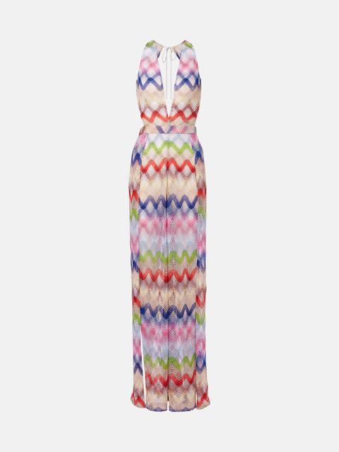 Missoni Zigzag lamé jumpsuit