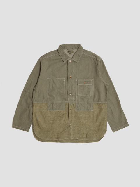 Utility Shirt Type 2 10oz Denim in Green