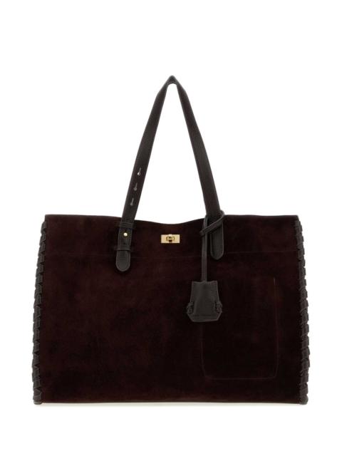Anya Hindmarch Anya Hindmarch Women Mortimer Tote In Reverse Suede