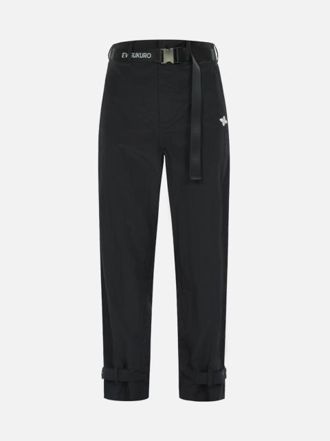 EVISU Belted Cuff Tapered Pants