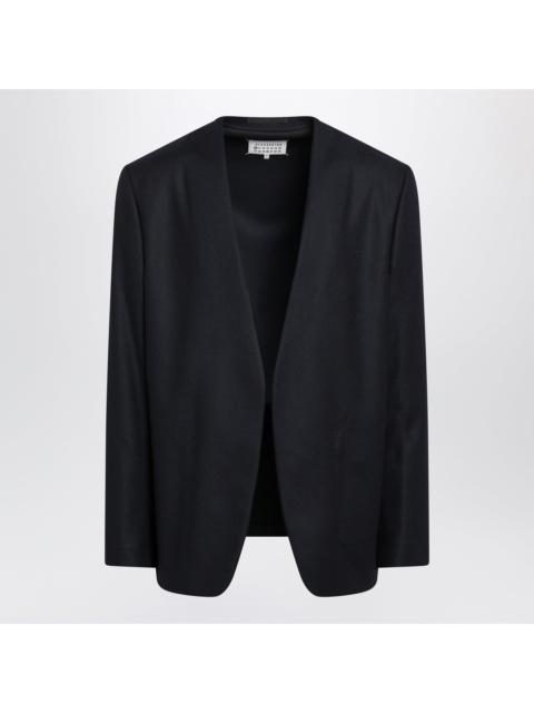 Maison Margiela Maison Margiela Minimal Navy Virgin Wool Jacket Men