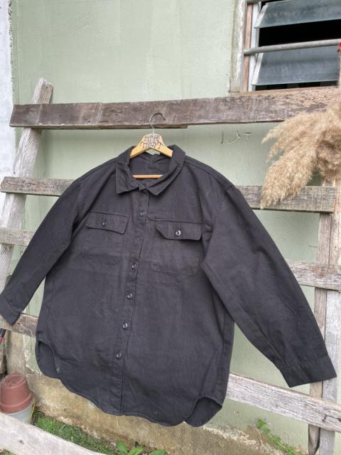 Other Designers Japanese Brand - Modern Rom Antic Button Up Pocket Long Sleeve