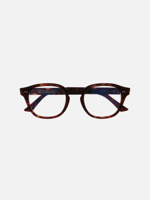 CUTLER AND GROSS 1380 BLUE LIGHT FILTER OPTICAL RECTANGLE GLASSES