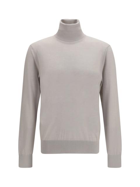 Dolce & Gabbana Dolce & Gabbana Cashmere Turtleneck Sweater Beige Men