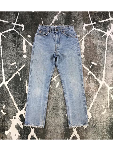 Other Designers Vintage - Vintage 90s Levis 619 Jeans Faded Blue Denim KJ1040