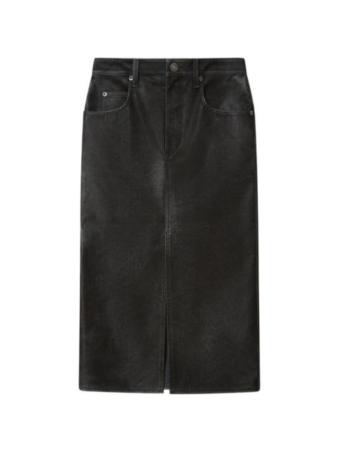 Isabel Marant Étoile Marant Etoile Women Bisane Faux Leather Skirt