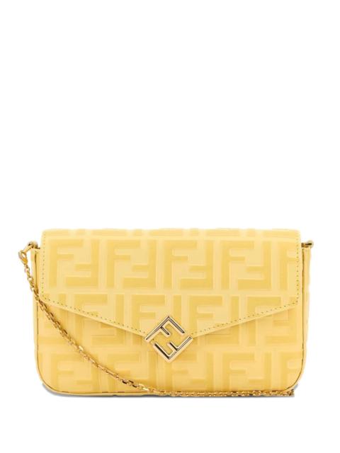 FENDI Fendi FF Diamonds Logo-embellished Wallet