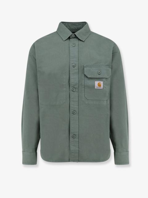 Carhartt Carhartt Wip Cotton Shirt With Logo Patch