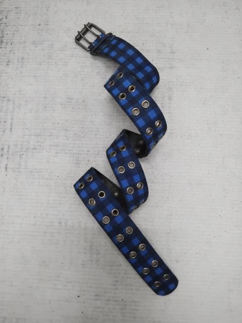 Other Designers Archival Clothing - 🔥Unnamed checkered skin head punk rock style belt