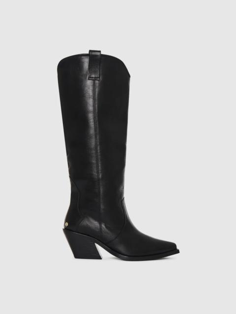ANINE BING Tall Tania Boots - Black