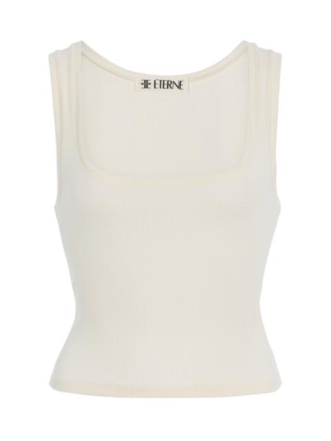 ÉTERNE Cotton-Modal Tank white