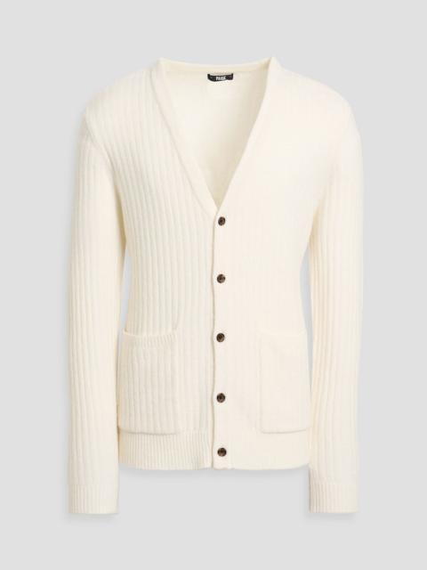 Other Designers Harpoon ribbed merino wool-blend cardigan