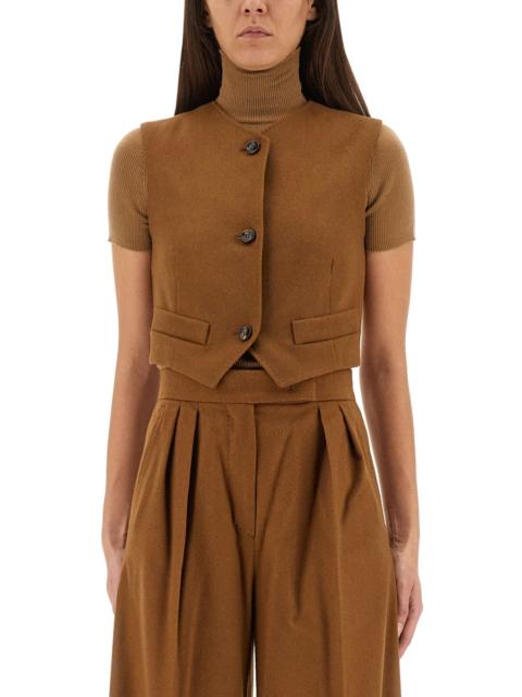 Max Mara Max Mara Women Camel Hair "Edda" Vest
