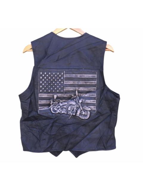 Other Designers American Vintage Cowhide Leather Vest
