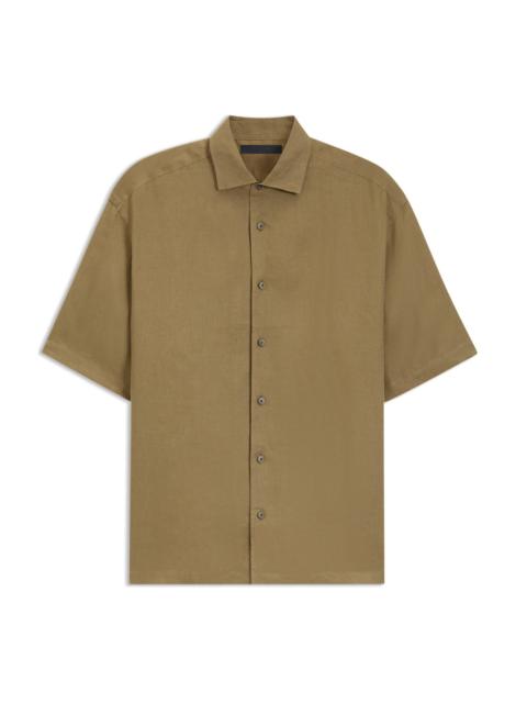 BOSS BECKHAM X BOSS RELAXED-FIT SHIRT IN LINEN