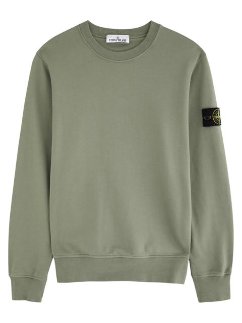 Stone Island Logo Cotton Sweatshirt