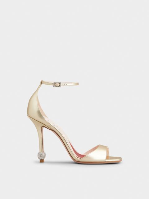Roger Vivier Jewel Heel Sandals in leather