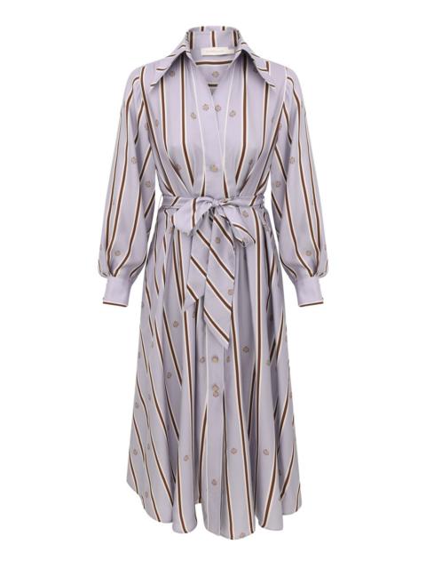 Zimmermann EMBLEM TUCK MIDI DRESS