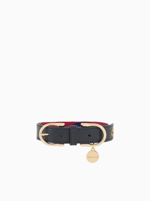 GIORGIO ARMANI Poldo X Giorgio Armani leather collar