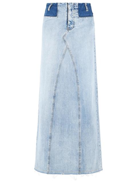 Maison Margiela Maison Margiela Denim Maxi Skirt Light Blue